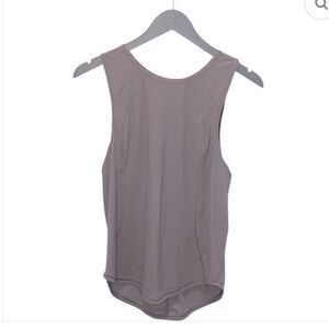 Lululemon Taupe/Grey Sculpt Sleeveless Top